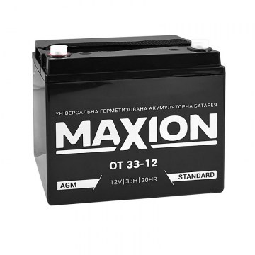 MAXION AGM 12V 33Ah